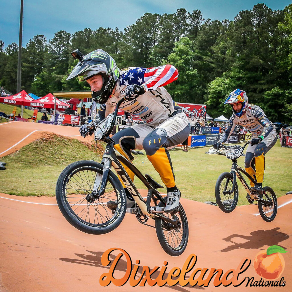 Stop #4 of the 2021 USA BMX Pro Series took the Chase BMX pro riders Connor Fields and Joris Daudet to Just outside Atlanta, Georgia to the small town of Powder Springs. The Cobb County BMX track is located in a beautiful park recently updated to a state of the art BMX race faculty. Connor wins both day, earring his 38th USA BMX Pro victory and his 100th Pro Podium!